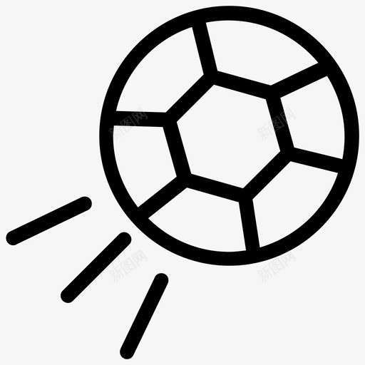 足球足球比赛体育比赛图标svg_新图网 https://ixintu.com 体育比赛 足球 足球和足球线图标 足球比赛 足球锦标赛