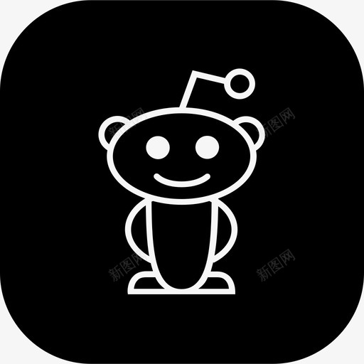 Reddit社交媒体9稳定图标svg_新图网 https://ixintu.com Reddit 社交媒体9 稳定