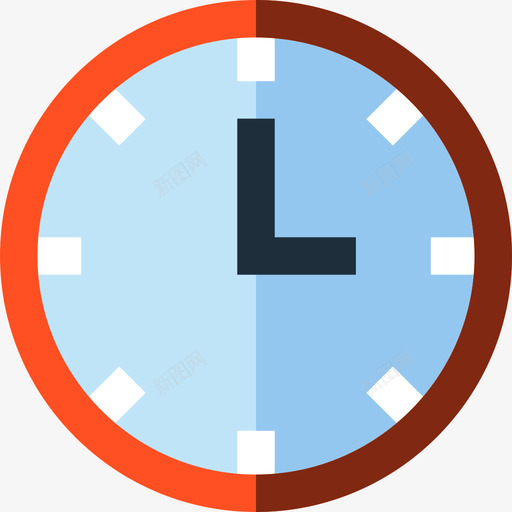 时钟ui9扁平图标svg_新图网 https://ixintu.com ui9 扁平 时钟