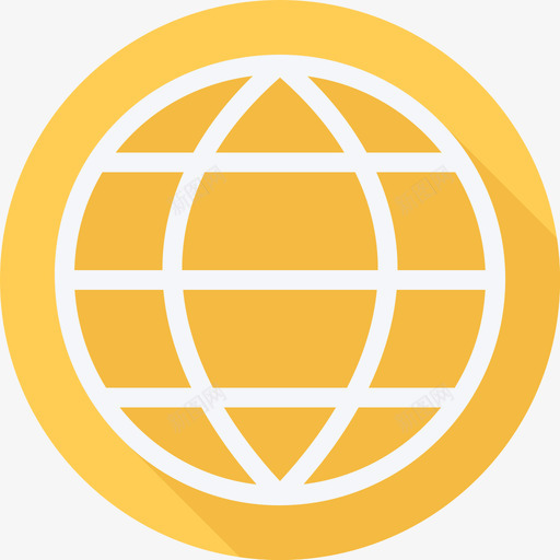 地球网格地图定位和导航平面圆形图标svg_新图网 https://ixintu.com 地图定位和导航 地球网格 平面圆形