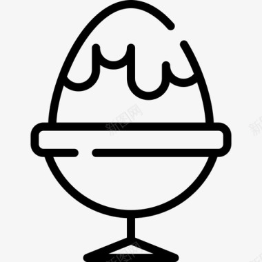煮蛋复活节6直系图标图标