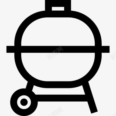 烧烤12号厨房直列式图标图标