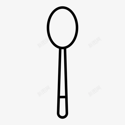 勺子自助餐厅食物图标svg_新图网 https://ixintu.com 勺子 厨房用具 自助餐厅 食物 餐厅