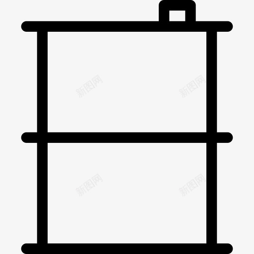 桶装生态25线性图标svg_新图网 https://ixintu.com 桶装 生态25 线性