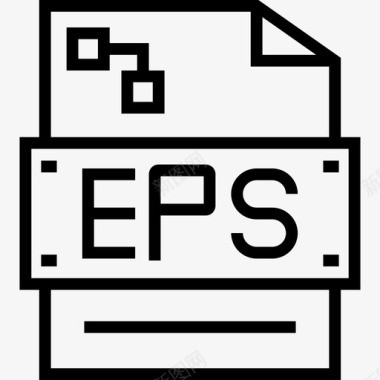 Eps网页9线性图标图标