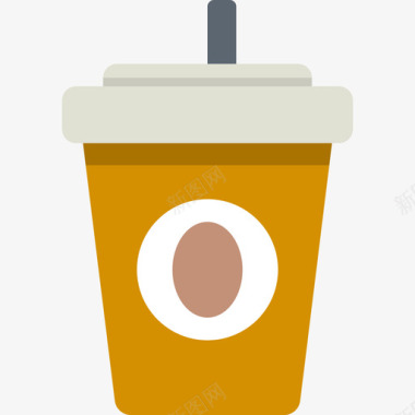 咖啡商务元素5无糖图标图标