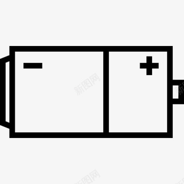 加号小工具4线性图标图标