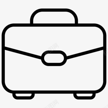 公文包商务职业图标图标