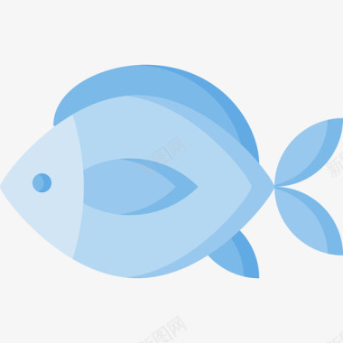 鱼超市6扁平图标图标