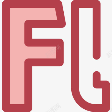 AdobeFlashPlayer徽标5红色图标图标