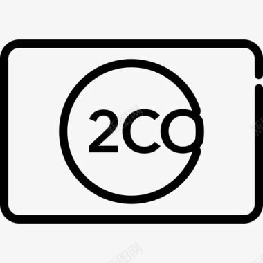 2co信用卡4直系图标图标