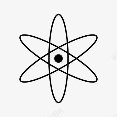 物理学原子核物理图标图标