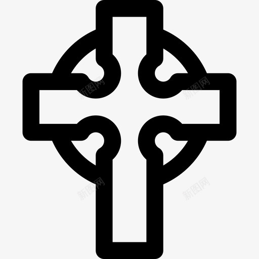 十字架宗教16直系图标svg_新图网 https://ixintu.com 十字架 宗教16 直系