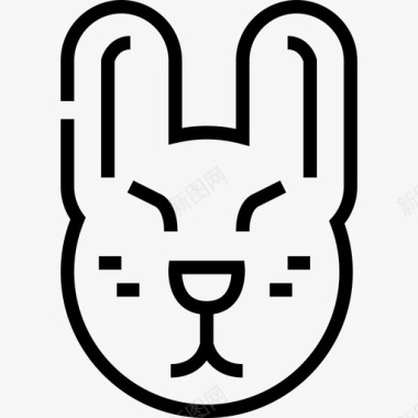 兔子宠物店8直系图标图标