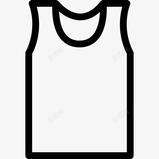 采购产品汗衫衣服和时尚配件直线型图标svg_新图网 https://ixintu.com 直线型 衣服和时尚配件 采购产品汗衫