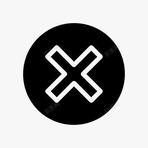 关闭取消财务和银行图标svg_新图网 https://ixintu.com 关闭 取消 财务和银行