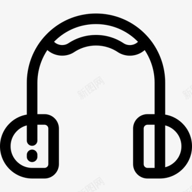 耳机小工具6线状图标图标