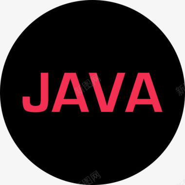Java在线和互联网扁平图标图标