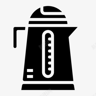锅炉热水器水壶图标图标