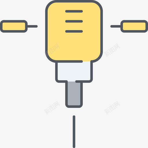 钻孔机结构17颜色图标svg_新图网 https://ixintu.com 结构17 钻孔机 颜色