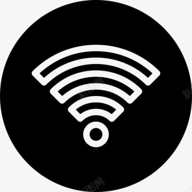 Wifi酒店服务7填充图标图标