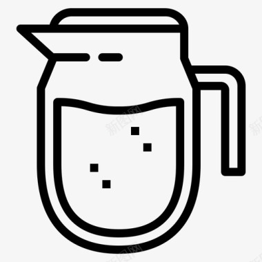 罐子饮料果汁图标图标