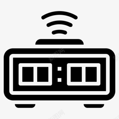 闹钟互联网物联网图标图标