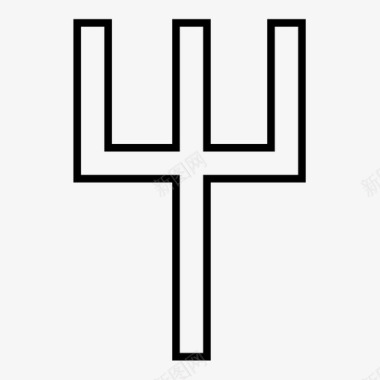 十字架基督信条图标图标