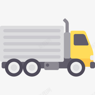 卡车运输工程机械2平板图标图标