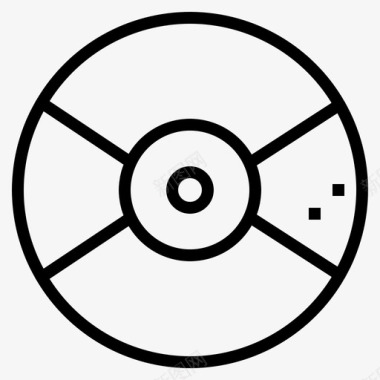 光盘cd多媒体图标图标