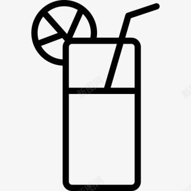 果汁食品饮料直饮图标图标