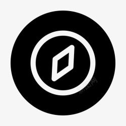 磁指南针指南针方向磁罗盘图标高清图片