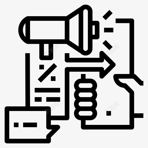 移动内容互联网电话图标svg_新图网 https://ixintu.com 互联网 广告 技术 电话 移动内容