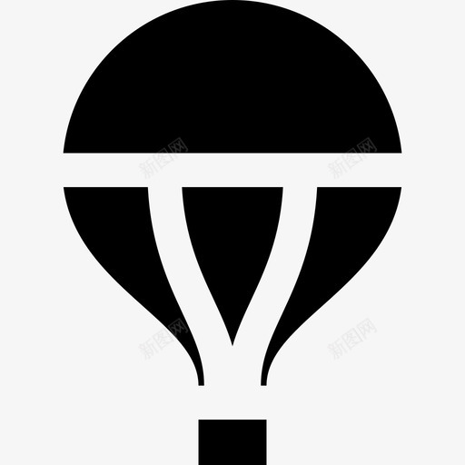热气球马戏团8填充图标svg_新图网 https://ixintu.com 填充 热气球 马戏团8