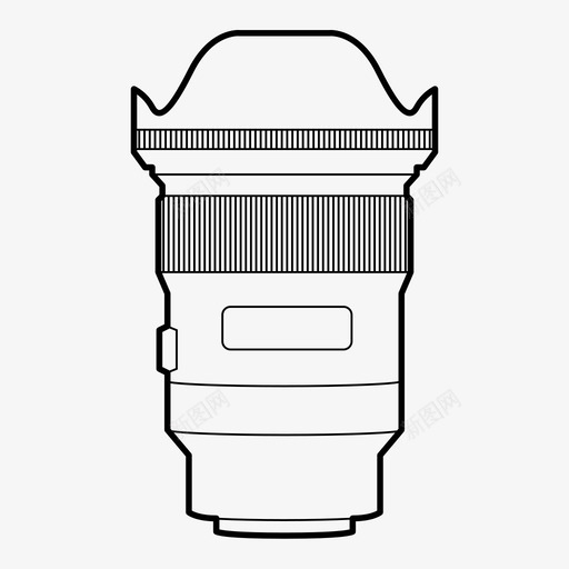 中型镜头设备装备图标svg_新图网 https://ixintu.com 中型镜头 技术 摄影 法尔北方iconset 装备 设备