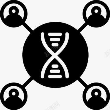 dna比对扩增遗传学图标图标