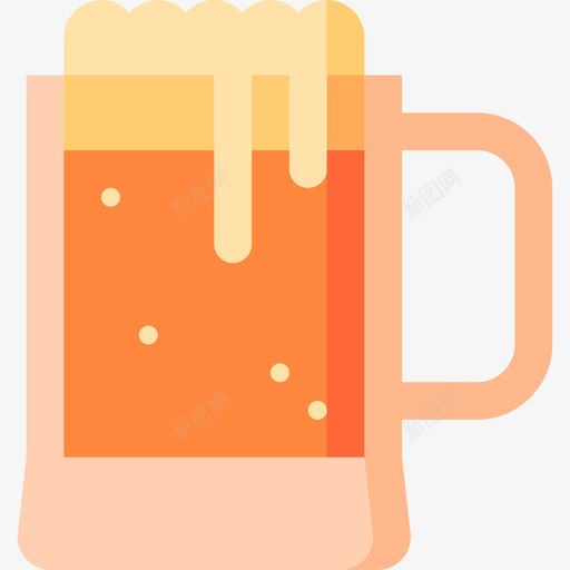 啤酒杯圣帕特里克第12天平的图标svg_新图网 https://ixintu.com 啤酒杯 圣帕特里克第12天 平的
