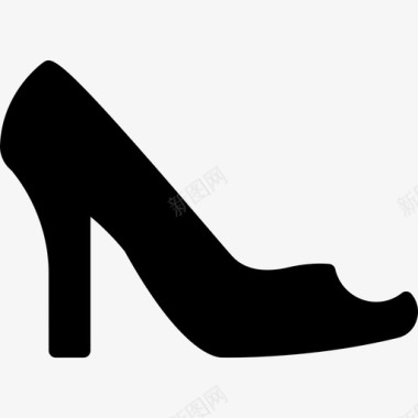 高跟鞋女鞋2填充图标图标