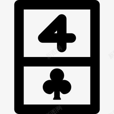 四个俱乐部赌场赌博4概述图标图标