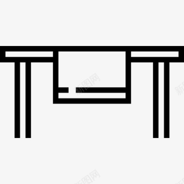 餐桌厨房7直线型图标图标