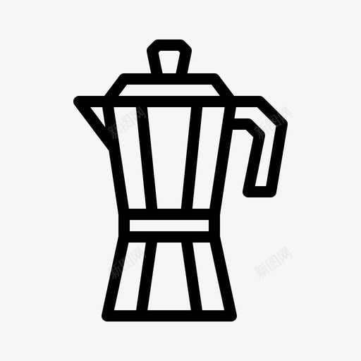 咖啡壶咖啡休息时间热咖啡图标svg_新图网 https://ixintu.com 咖啡休息时间 咖啡壶 早晨 热咖啡 莫卡壶