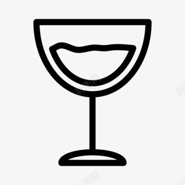 酒饮料杯子图标图标
