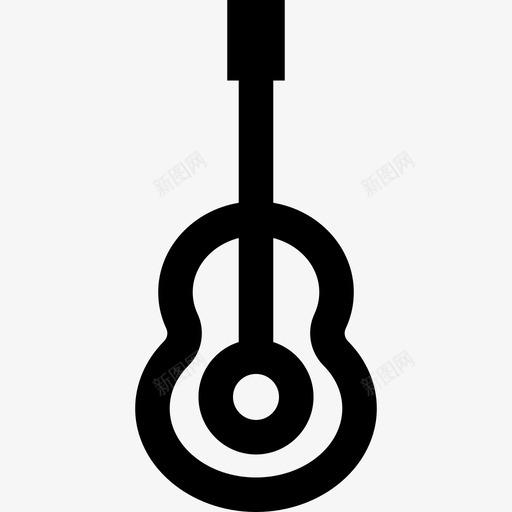 谐振器吉他乐器11线性图标svg_新图网 https://ixintu.com 乐器11 线性 谐振器吉他