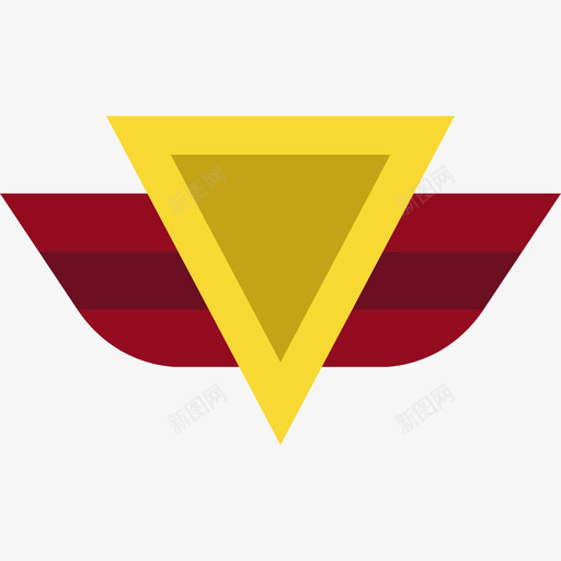 勋章军徽扁平图标svg_新图网 https://ixintu.com 军徽 勋章 扁平