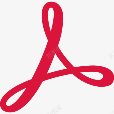 Adobe徽标2平面图标图标