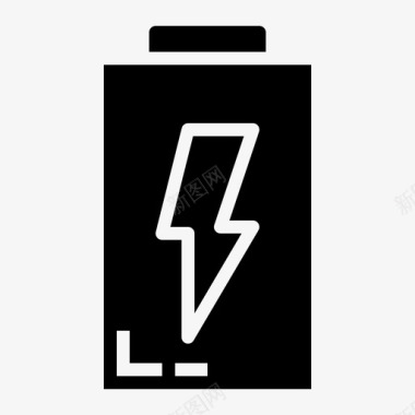 电池充电充电器图标图标