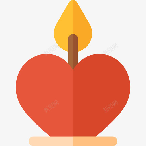 蜡烛情人节11平装图标svg_新图网 https://ixintu.com 平装 情人节11 蜡烛