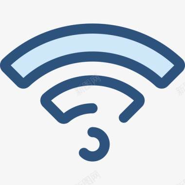 Wifiweb7蓝色图标图标