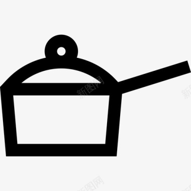 厨房包家居用品4线性图标图标