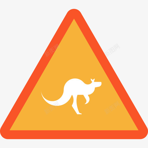 袋鼠澳大利亚3平坦图标svg_新图网 https://ixintu.com 平坦 澳大利亚3 袋鼠